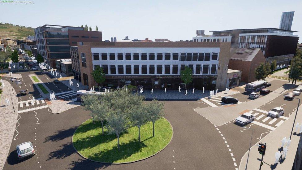 Re-development of the Kingsway