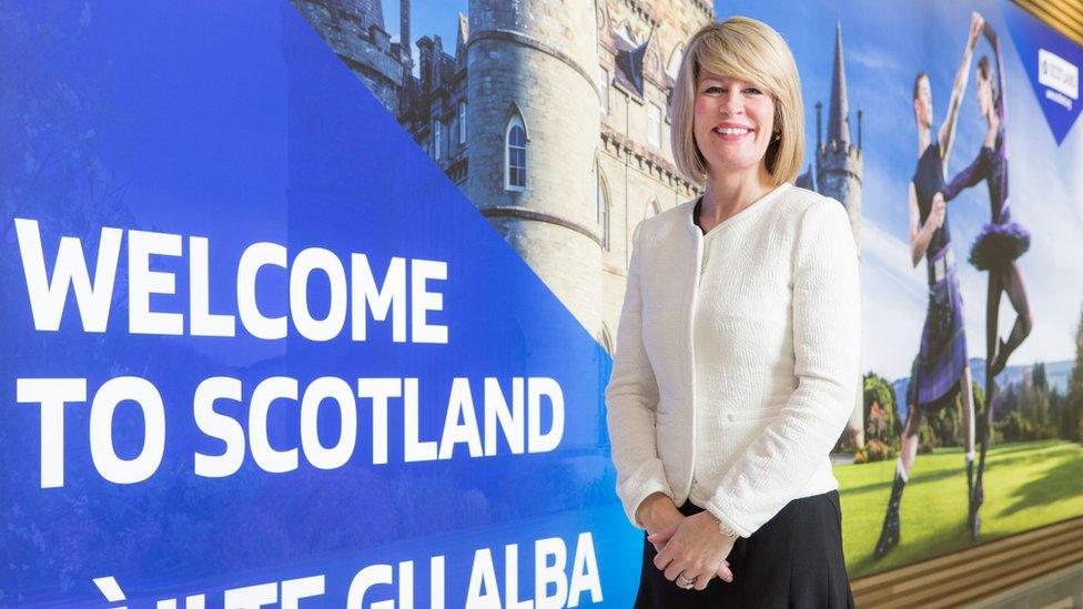 Amanda McMillan, managing director of Glasgow Airport