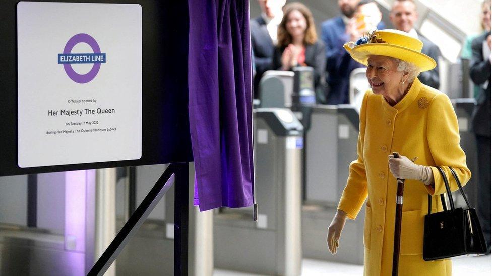 Queen Elizabeth II opened the line named in her honour in May