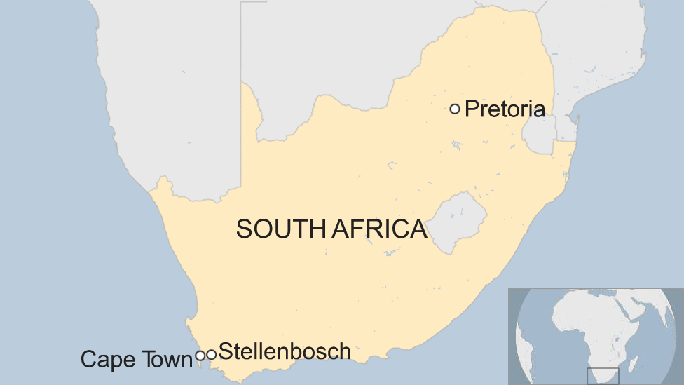 Map of South Africa