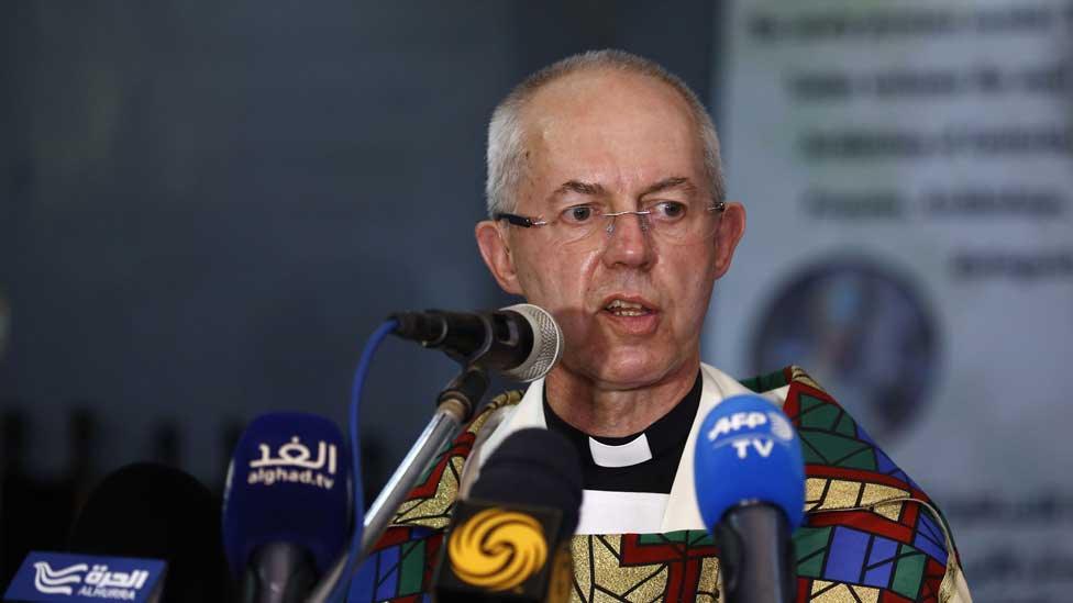 Justin Welby, Archbishop of Canterbury