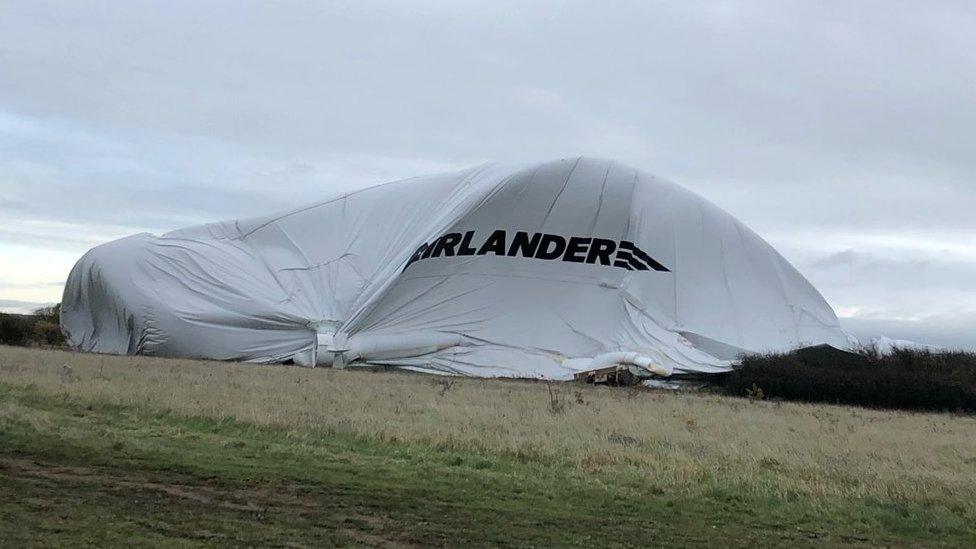 Crashed Airlander