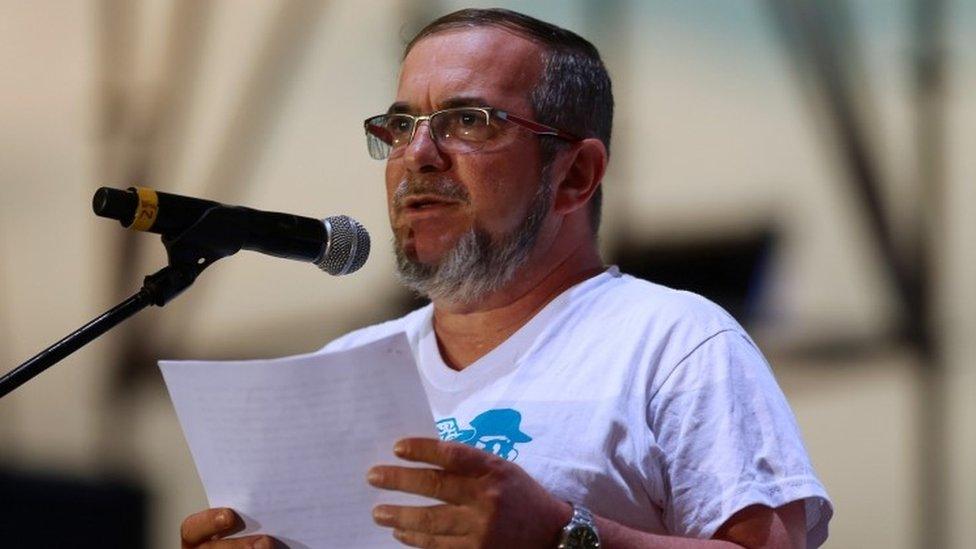 Timochenko, Farc leader, during the group's 10th Conference - 23 Sep, final speech