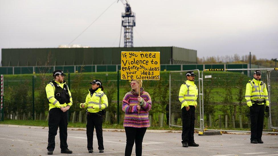 Protestors