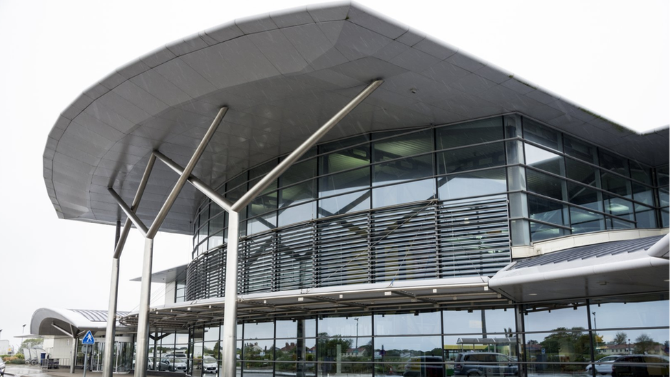 Guernsey Airport building