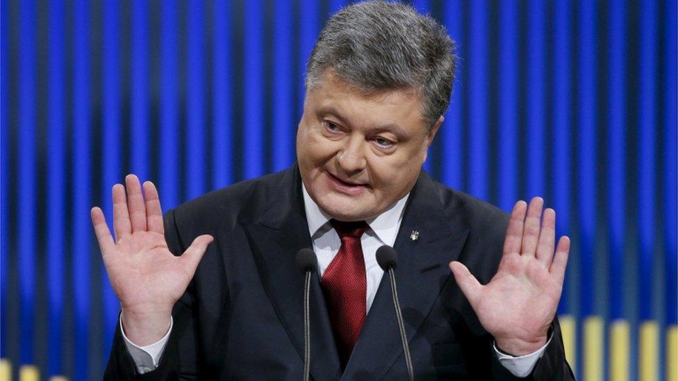 Ukrainian President Petro Poroshenko