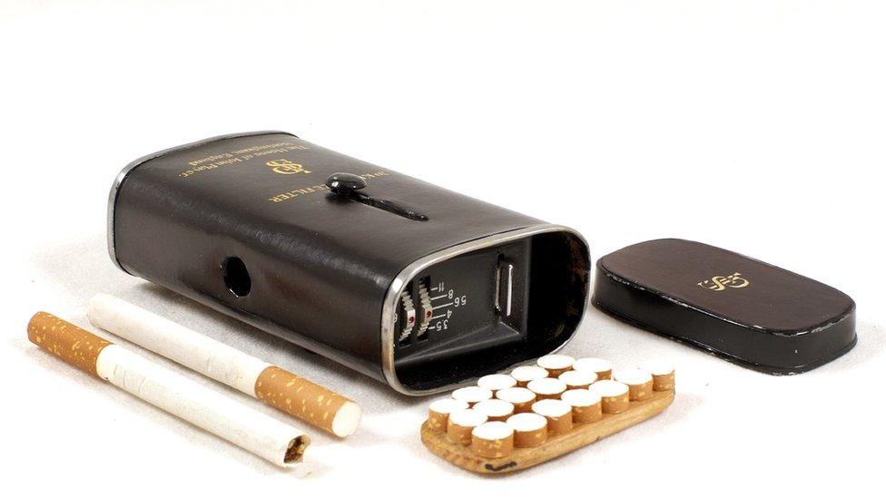 JPS "Spy Camera" Disguised in a Cigarette Tin