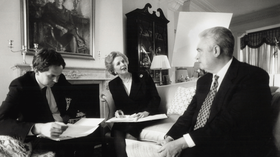 Hugh Scully interviews Margaret Thatcher for 91ȱ One