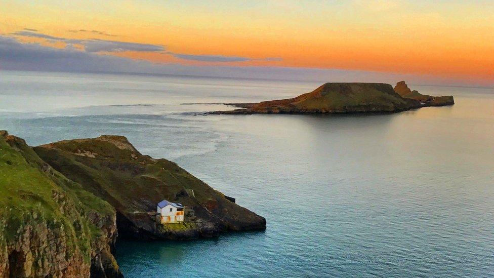 Rhossili, on the Gower Peninsula