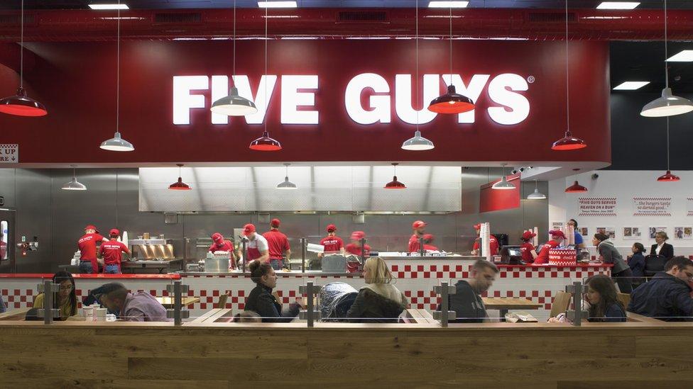 Five Guys restaurant