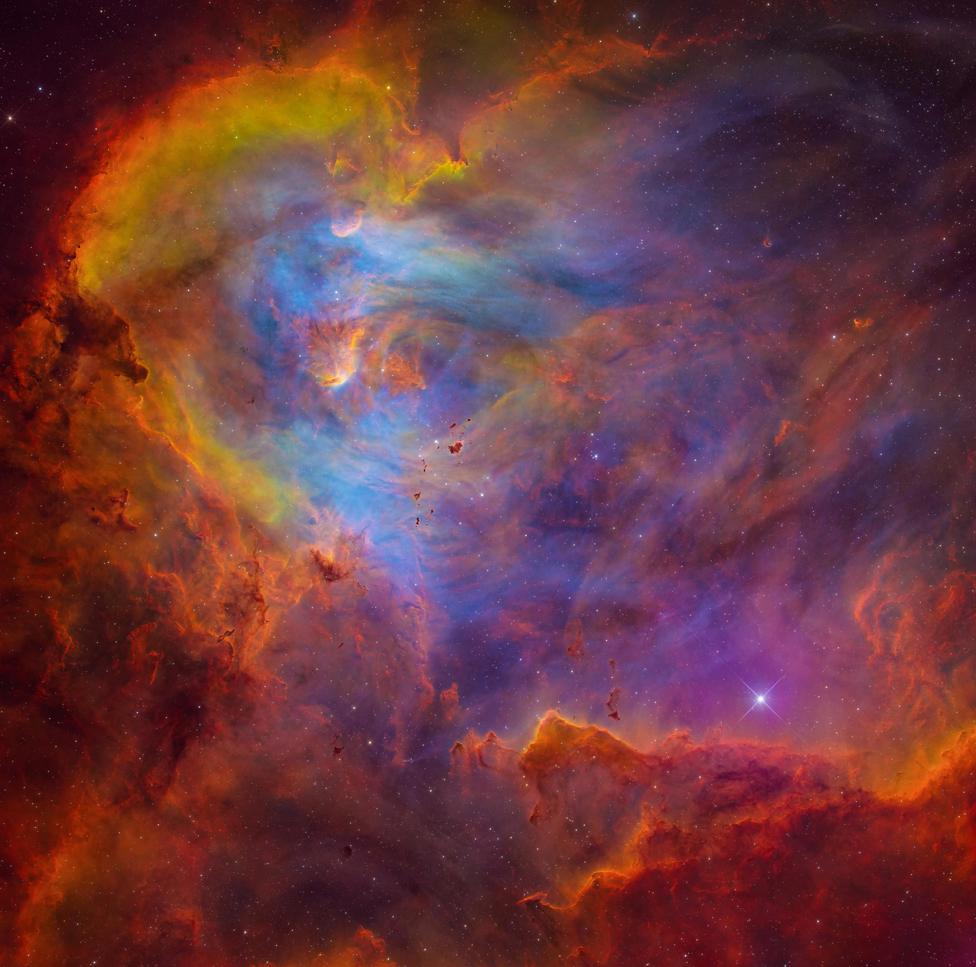 The Running Chicken Nebula