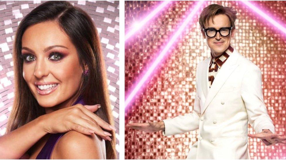 Tom Fletcher and Amy Dowden