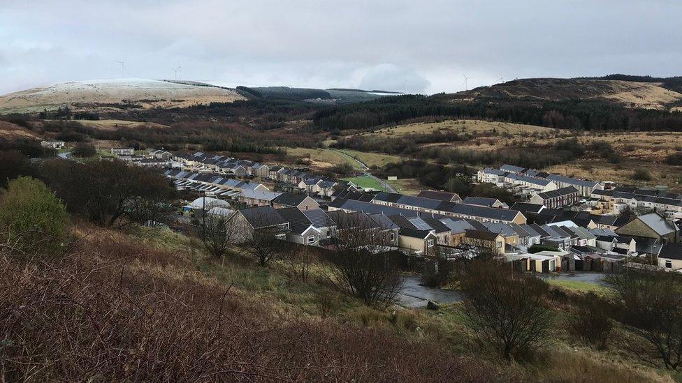 A view over Caerau