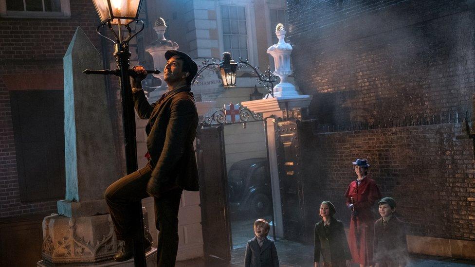 Still from Mary Poppins Returns