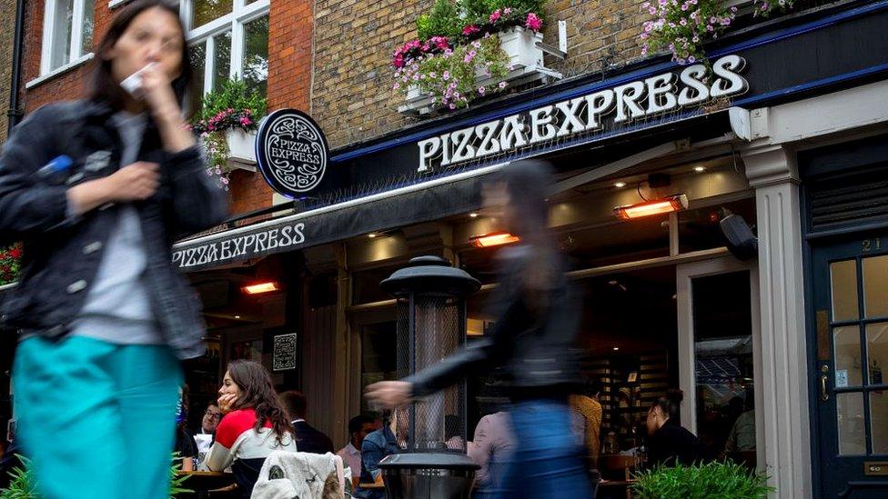 Pizza Express restaurant