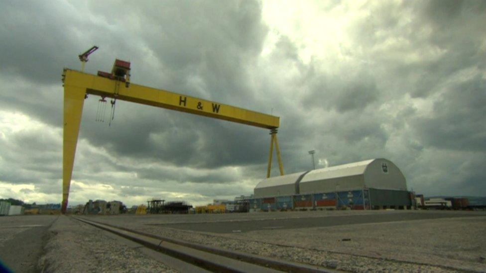 Harland and Wolff shipyard