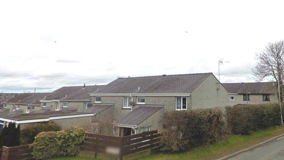 Social housing at Llangefni, Anglesey