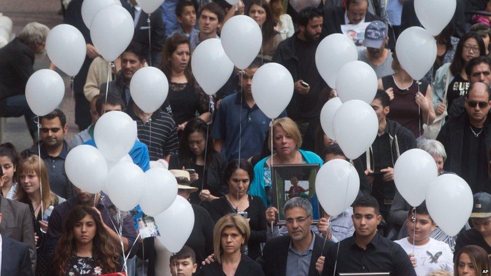 A memorial service for Alan Kurdi