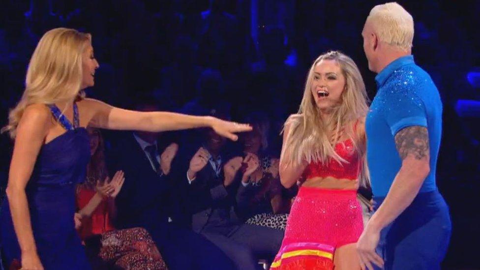 Ola Jordan and Iwan Thomas on Strictly