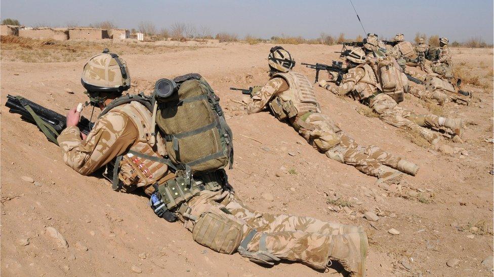 British troops in Iraq - generic image
