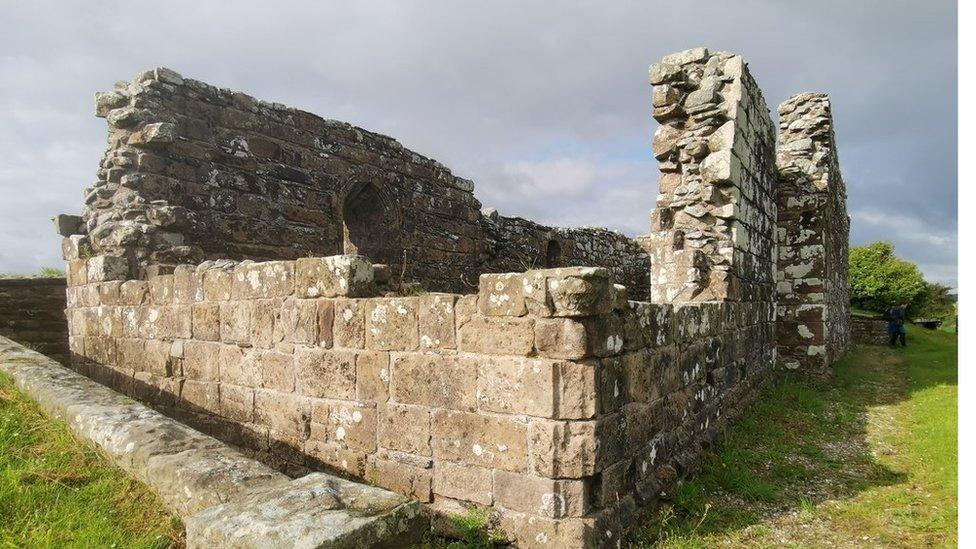 Banagher Old Church near Dungiven in County Londonderry