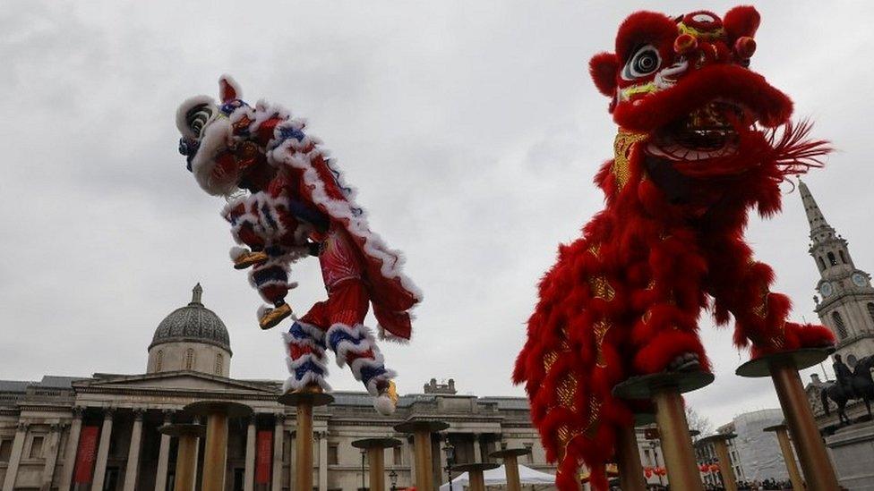 Performer at London parade