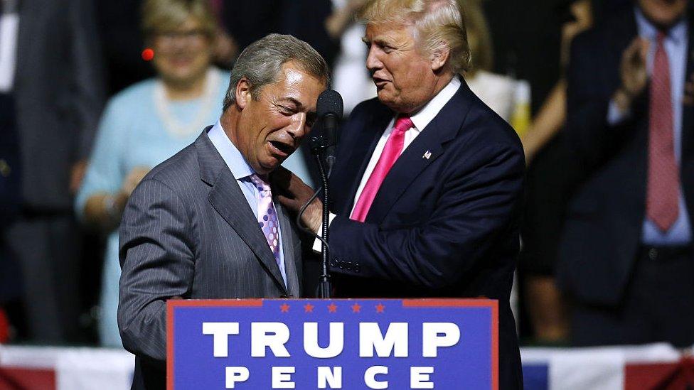 Farage and Trump