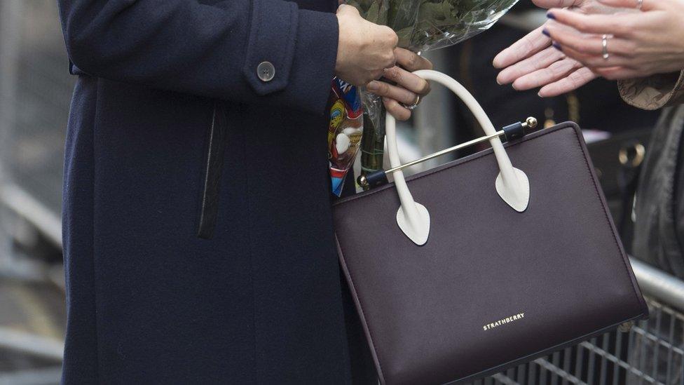 Meghan Markle's Strathberry bag