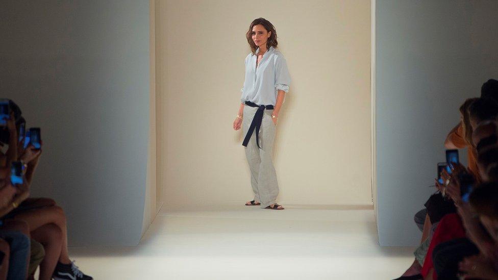 Victoria Beckham at New York fashion week