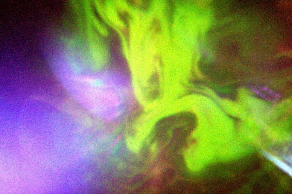 #Aurora's sinister face, & other spooky scenes from @space_station on my #YearInSpace coming at you #HappyHalloween