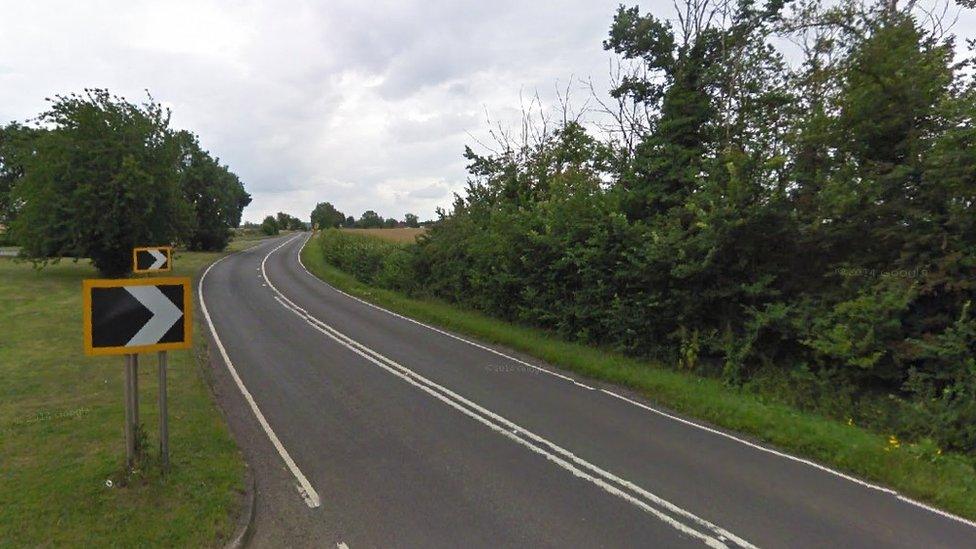 A444 in Fenny Drayton, Leicestershire