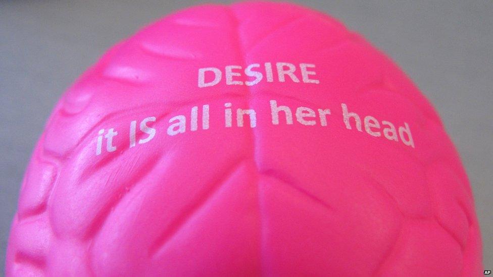 "Desire, it is all in her head" - a slogan at Sprout Pharmaceuticals