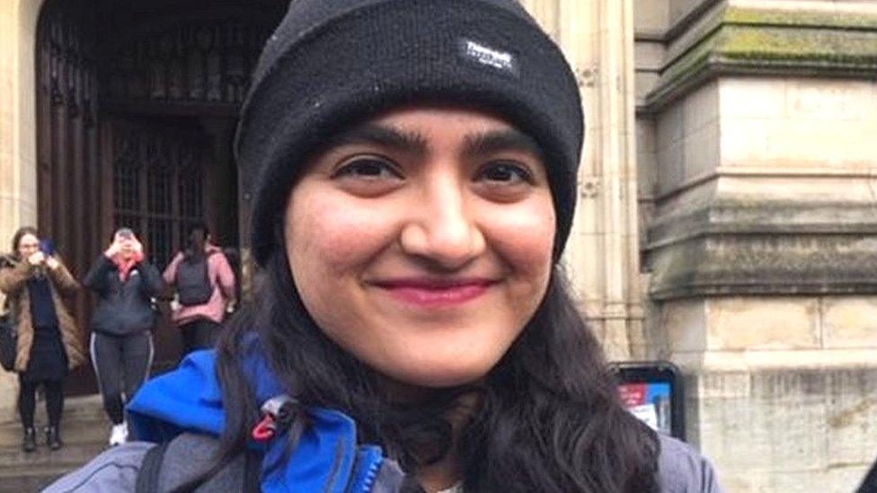 Bristol University student Soundraya Ravi