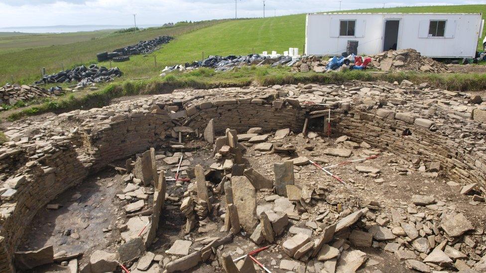 The Cairns broch site