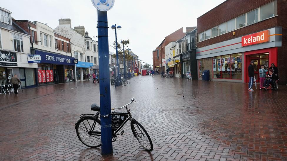 Redcar town centre