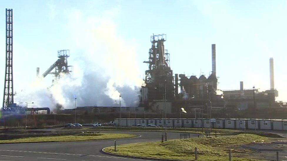 Photo of Port Talbot steelworks