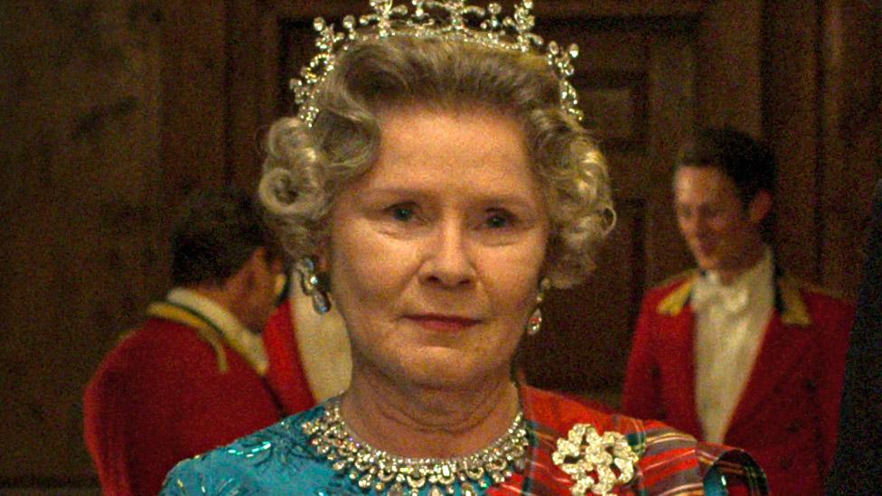 Imelda Staunton as the Queen in The Crown