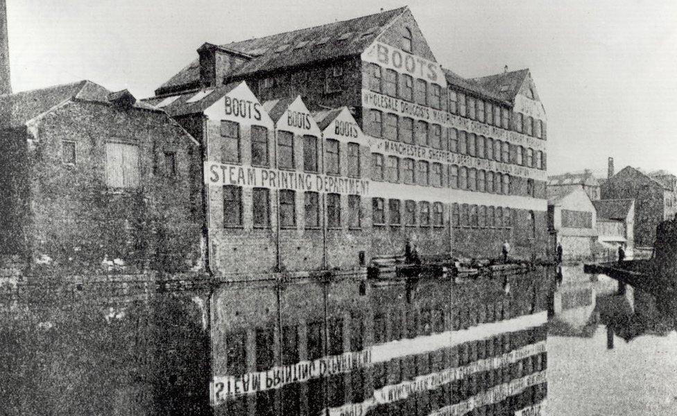 The Printing Department at Island Street in c1892.