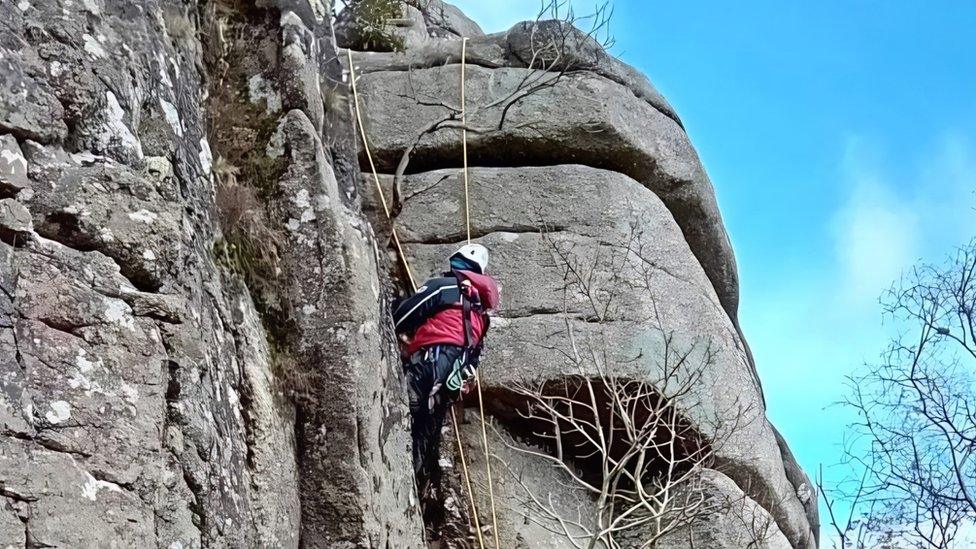 Missing person training on Dartmoor