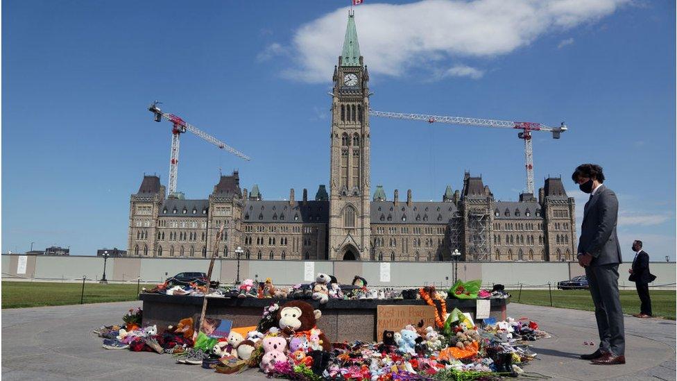 Trudeau on Parliament Hill