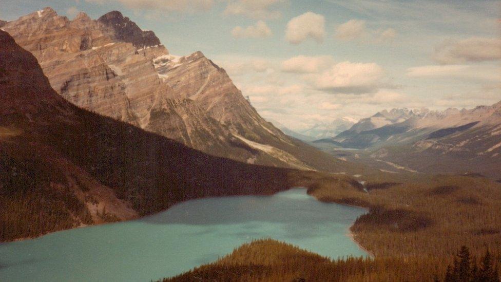 Llyn Peyto, y 'Rockies', Canada