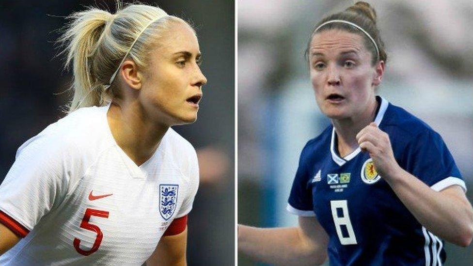 Steph Houghton and Kim Little