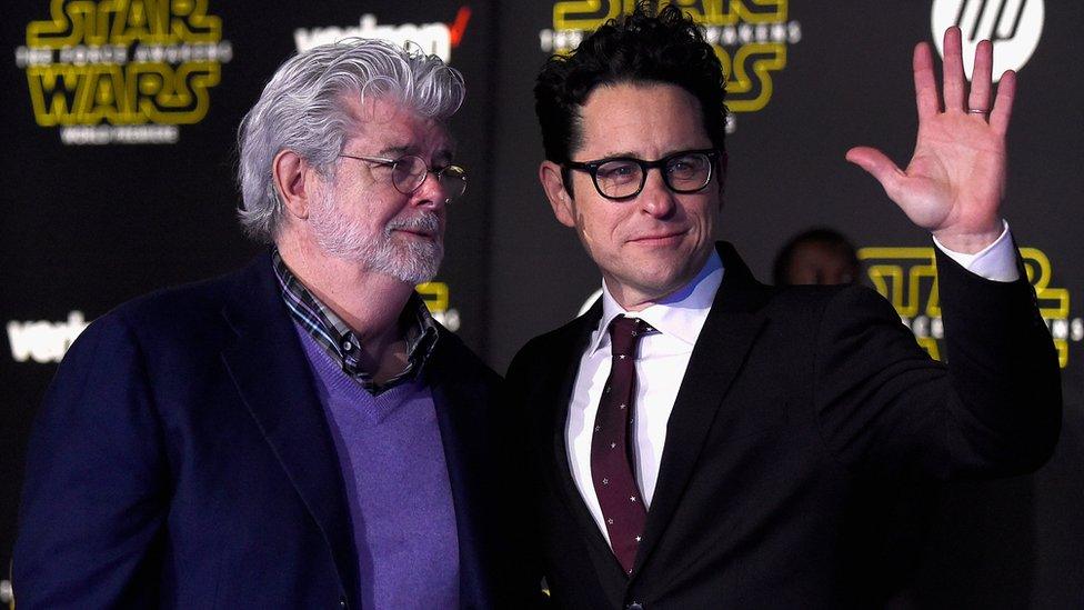 George Lucas and JJ Abrams