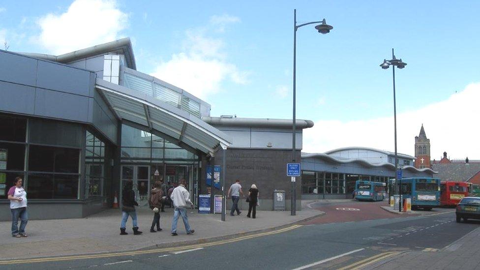 Wrexham bus station