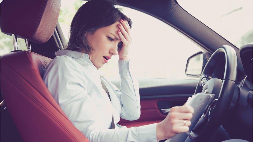 Women in car