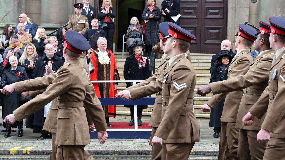 Sunderland remembrance parade