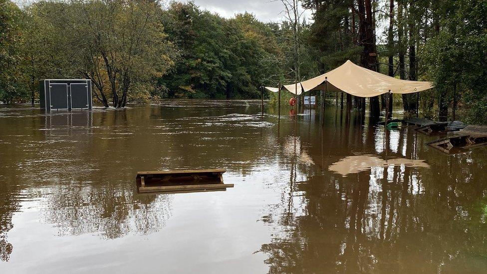 Flooding in Aviemore