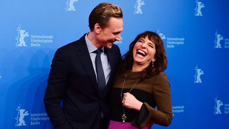 Tom Hiddleston and Susanne Bier