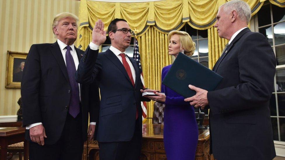 Mnuchin sworn in