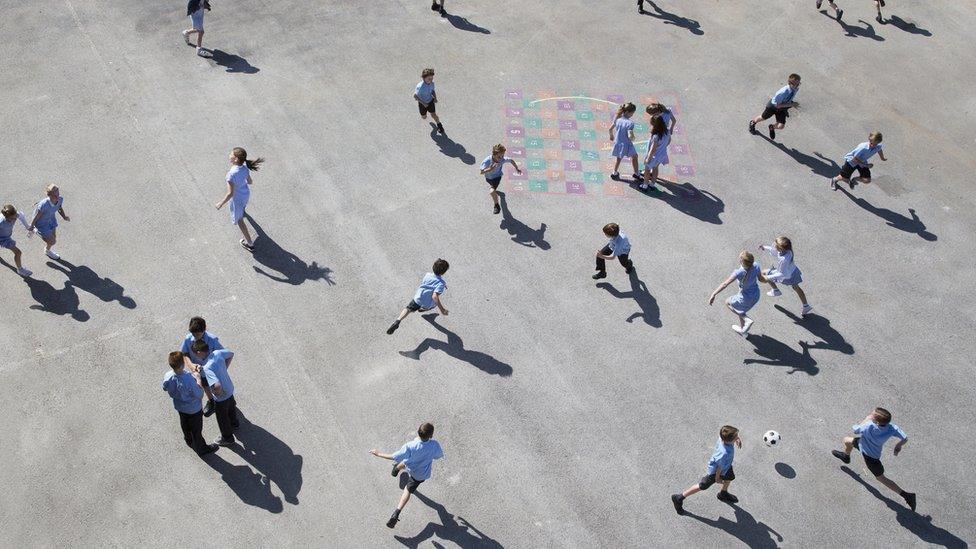 Children in playground